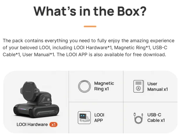 LOOI Robot — AI Mini Robot with Voice & ChatGPT | Smart Learning Companion