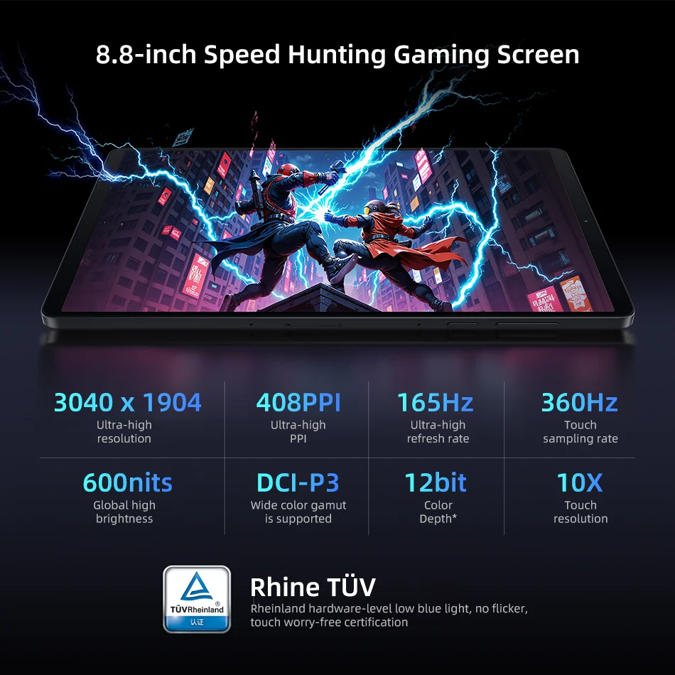 Lenovo Legion Y700 Gen4 - Tablet Gaming 8.8" 165Hz | Snapdragon 8 Elite | Android 15