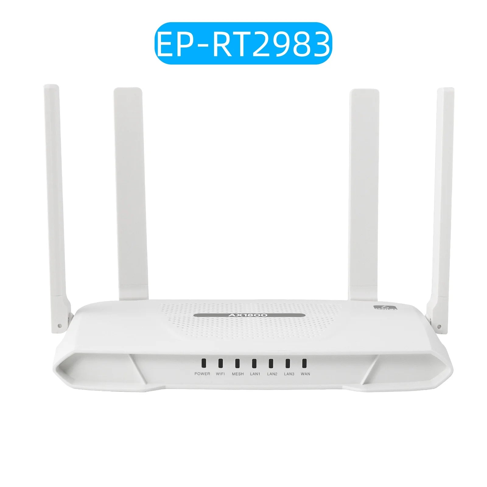 EDUP RT2983 AX1800 WiFi 6 Router – OpenWrt Dual-Band Gigabit | VPN | Mesh | 4 Antennas