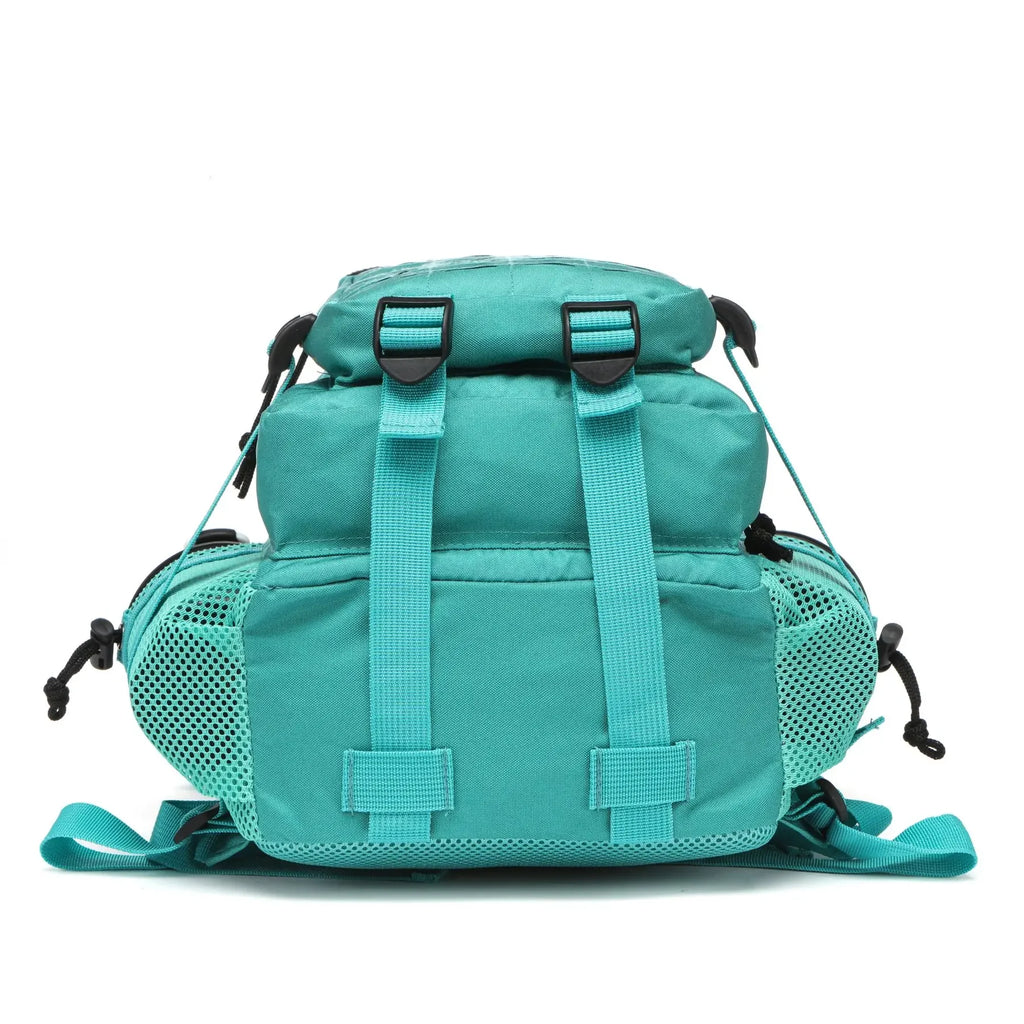 Waterproof Backpack 25L/50L | Gym, Hiking, Travel & Laptop Bag | Dual Bottle Holders | 12 Colors