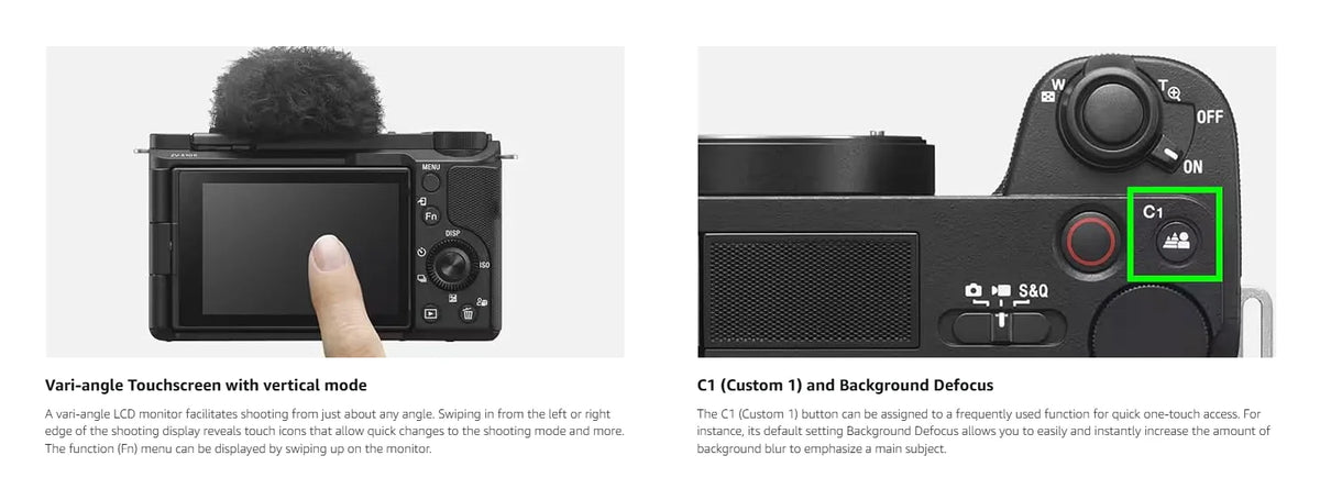 Sony Alpha ZV-E10 II Mirrorless Camera | APS-C 26MP | 4K | E-Mount | Wi-Fi | Content Creators