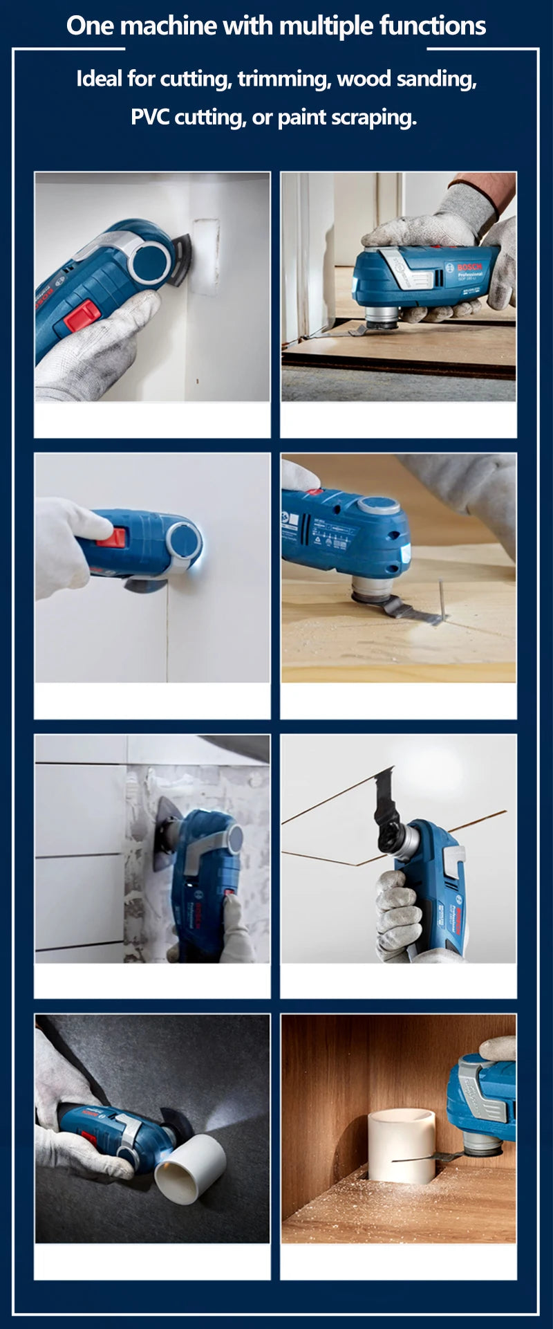 Bosch GOP 185-Li | 18V Brushless Cordless Oscillating Multi-Tool