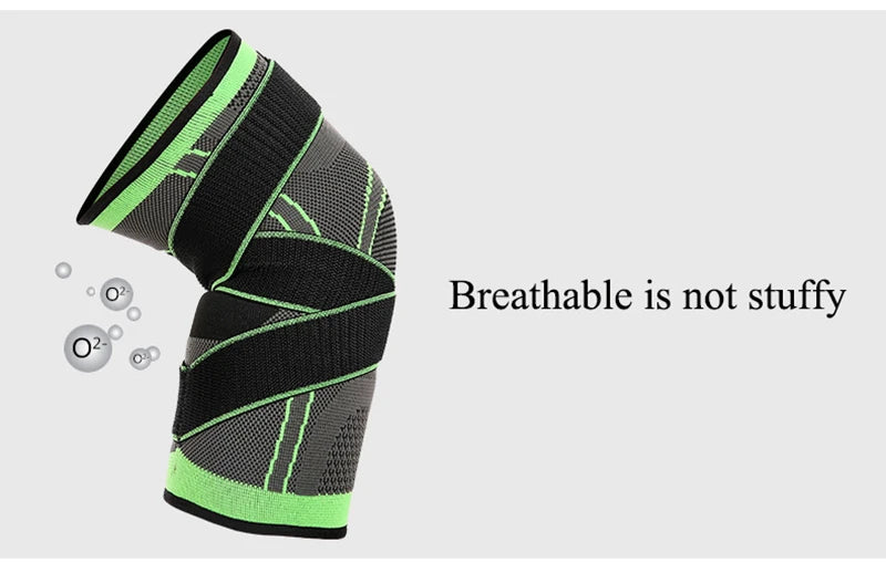 LINGPENG Knee Support Sleeve | Knit Sports Design | 1 Piece