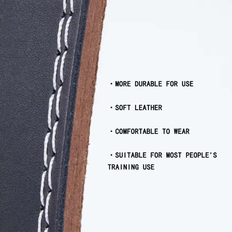 Weightlifting Belt PU & Cow Leather | Waist Support for Powerlifting & Strength Training