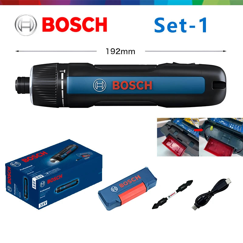 Bosch GO 3 | Cordless Electric Screwdriver | Battery Included