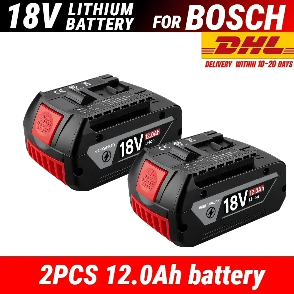 Bosch-Compatible 18V Batteries | BAT609/BAT618 | Chargers & Kits