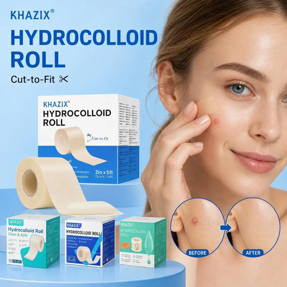 Hydrocolloid Acne Patch Roll | Cut-to-Size Blemish Cover | Rollo para Imperfecciones