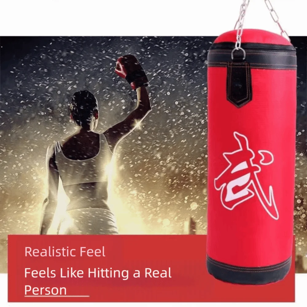 Inflatable Boxing Punching Bag | Oxford PU Sandbag for Martial Arts & Home Training | 60/80cm