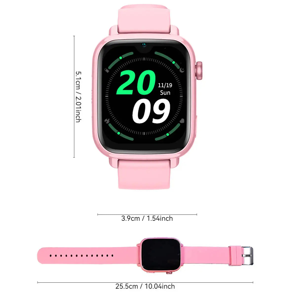 Smartwatch KGG Kids 4G GPS | 1.91" IPS | Video Call | SOS | WiFi | IPX7 | Android 8.1 | Reloj Inteligente KGG Niños 4G GPS | Videollamada | SOS | WiFi | IPX7