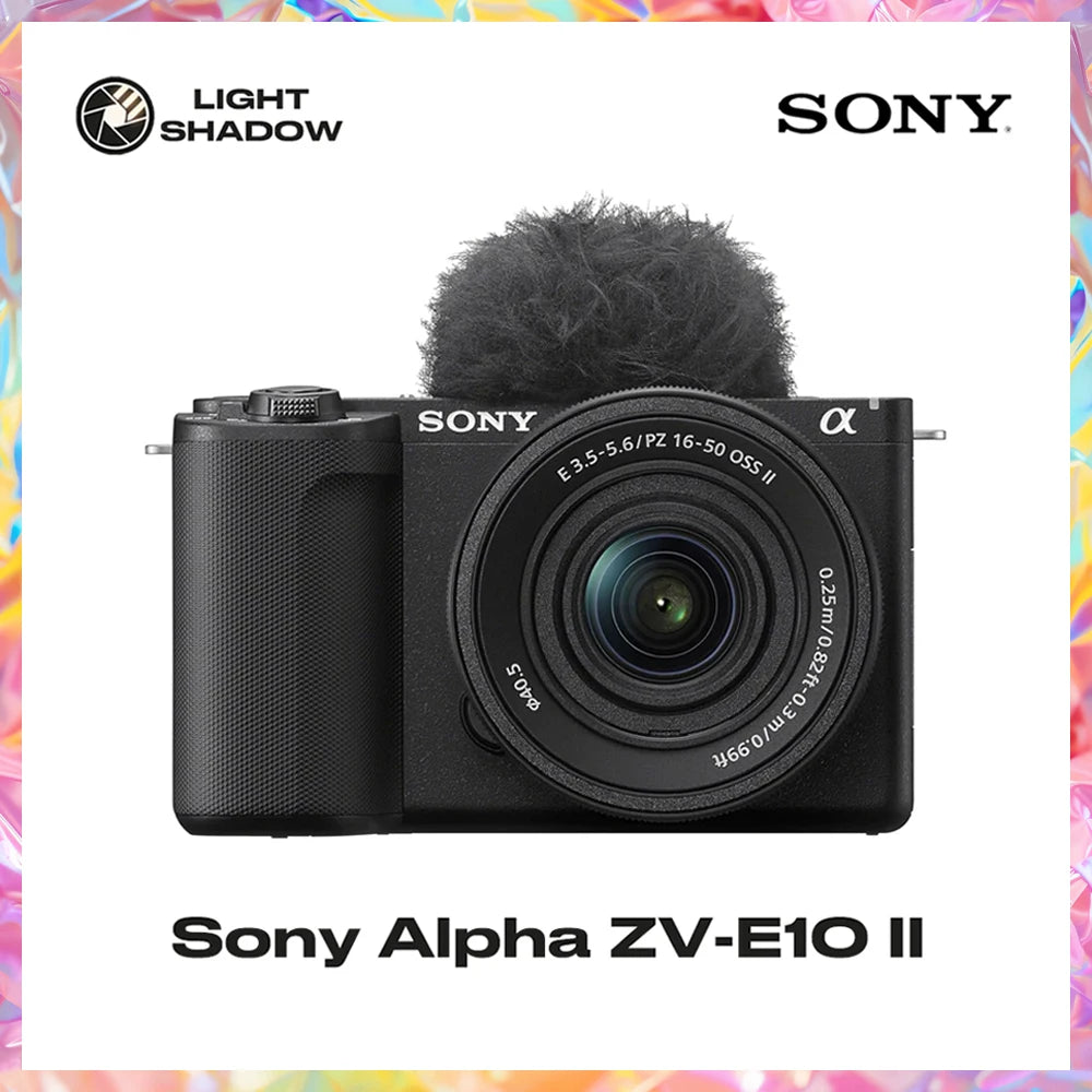 Sony Alpha ZV-E10 II Mirrorless Camera | APS-C 26MP | 4K | E-Mount | Wi-Fi | Content Creators