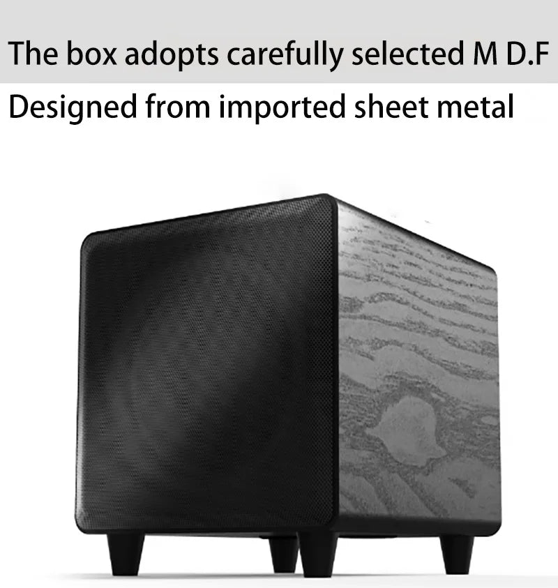 AOSIBAO M10D | Subwoofer Activo 10" 300W | HIFI Home Theater | Caja Madera | altson.shop