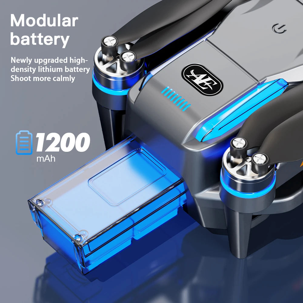 Dron Lenovo AE19 Cámara 8K HD Dual – GPS, Motor Brushless, WiFi FPV, Evasión Obstáculos, Plegable