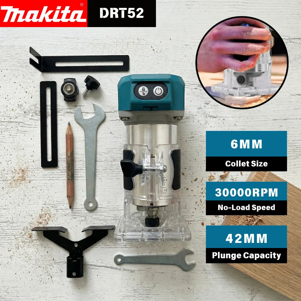 Makita DRT50 | 18V Brushless Wood Trimmer | EU