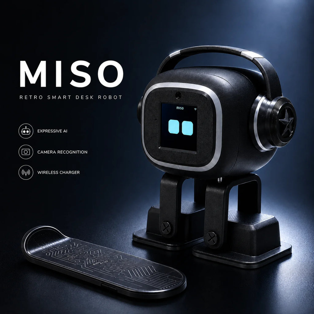 Robot Compañero IA – Control por Voz, Interacción Emocional, Cámara, Chat Inteligente y Baile