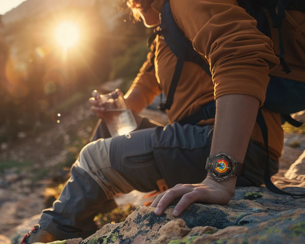 Smartwatch AURAFIT GPS-G6 2025 | AMOLED 1.43" | GPS 6 Satélites | 3ATM | AI GPT | 100+ Deportes