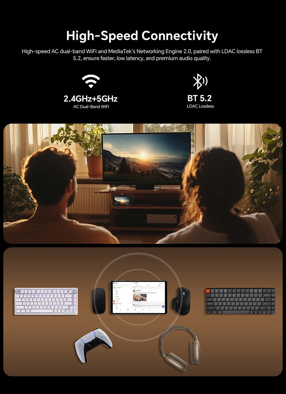 Tablet Teclast T50 Mini 8.7" | Android 15 | 20GB RAM + 128GB | 4G LTE | 120Hz | G99 Octa-Core | GPS | Con Funda