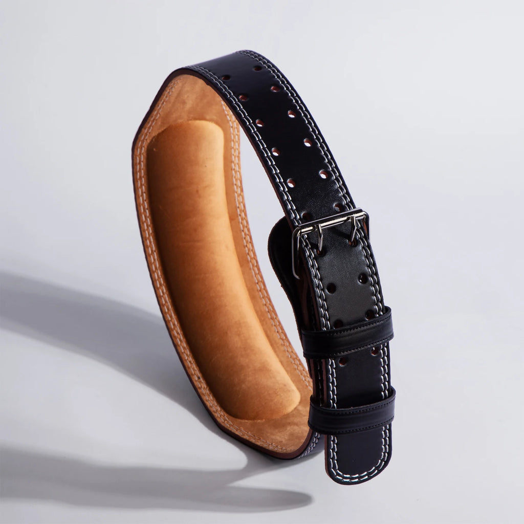 Weightlifting Belt PU & Cow Leather | Waist Support for Powerlifting & Strength Training
