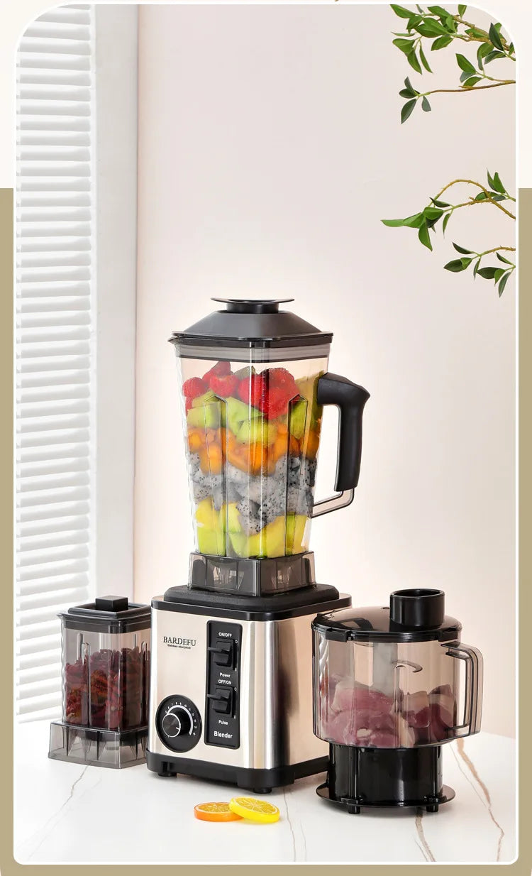 6-in-1 3L Blender and Food Processor | Licuadora y Procesador 6 en 1