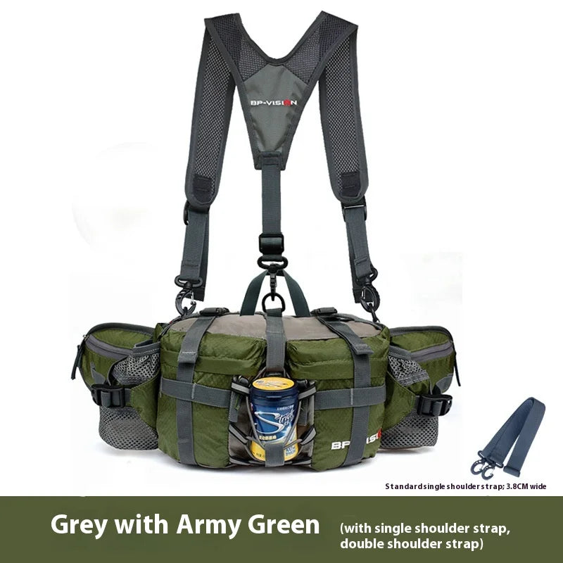 Outdoor Waist Pack | 5L Polyester Design | Hiking & Cycling