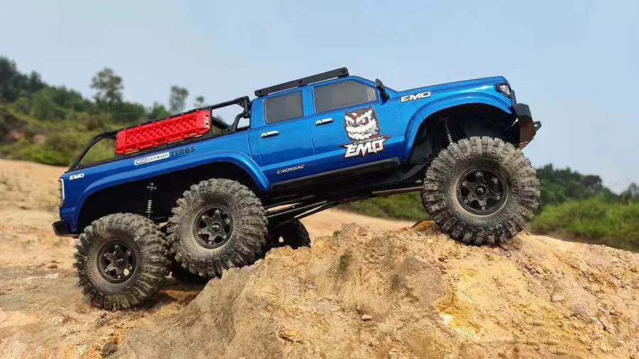 CROSSRC AT6 1:10 6WD RC Climbing Car — Off-Road Electric Model | Differential Lock, High/Low Speed RTR