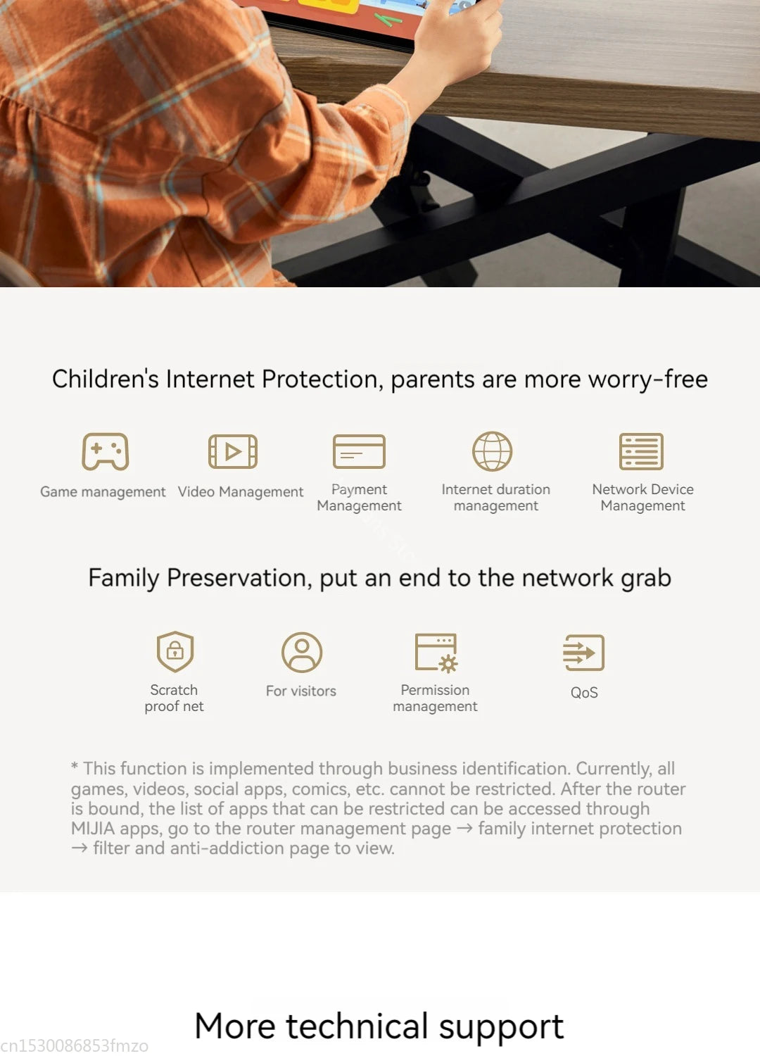 Xiaomi Router AX3000T WiFi 6 Mesh | 3000Mbps | NFC | 256MB | 128 Dispositivos | Gaming | Control Parental | MiWiFi