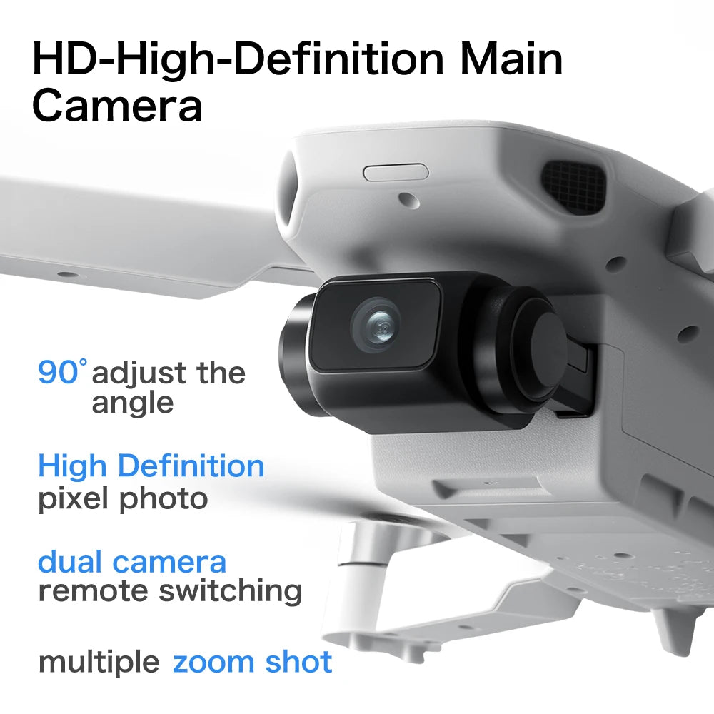 Dron Aeri100 VR – Cámara 8K HD, Motor Brushless, GPS, Evitación 360°, Diseño Aerodinámico 1:1