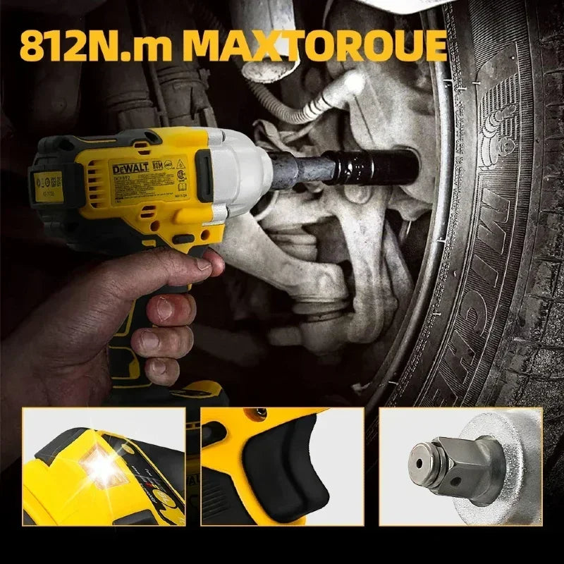 DEWALT-Compatible DCF892 | 20V Brushless Impact Wrench | 1/2 in