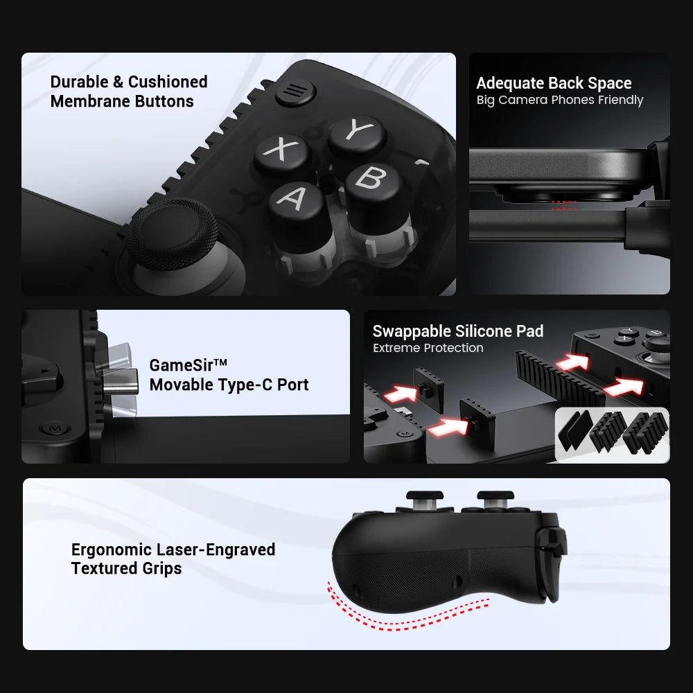 GameSir X5 Lite | USB-C Mobile Controller | Android & iPhone 15/16