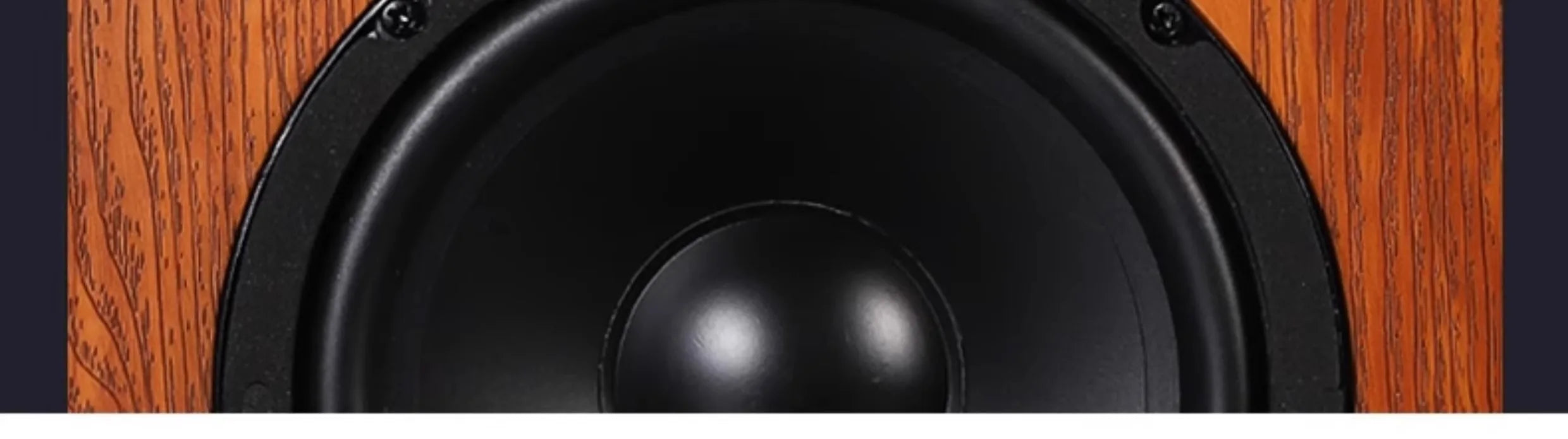 LONVIN D2/D3 | Bocinas Pasivas HIFI 6.5" | 2 Vías, Silk Dome Tweeter, Madera MDF