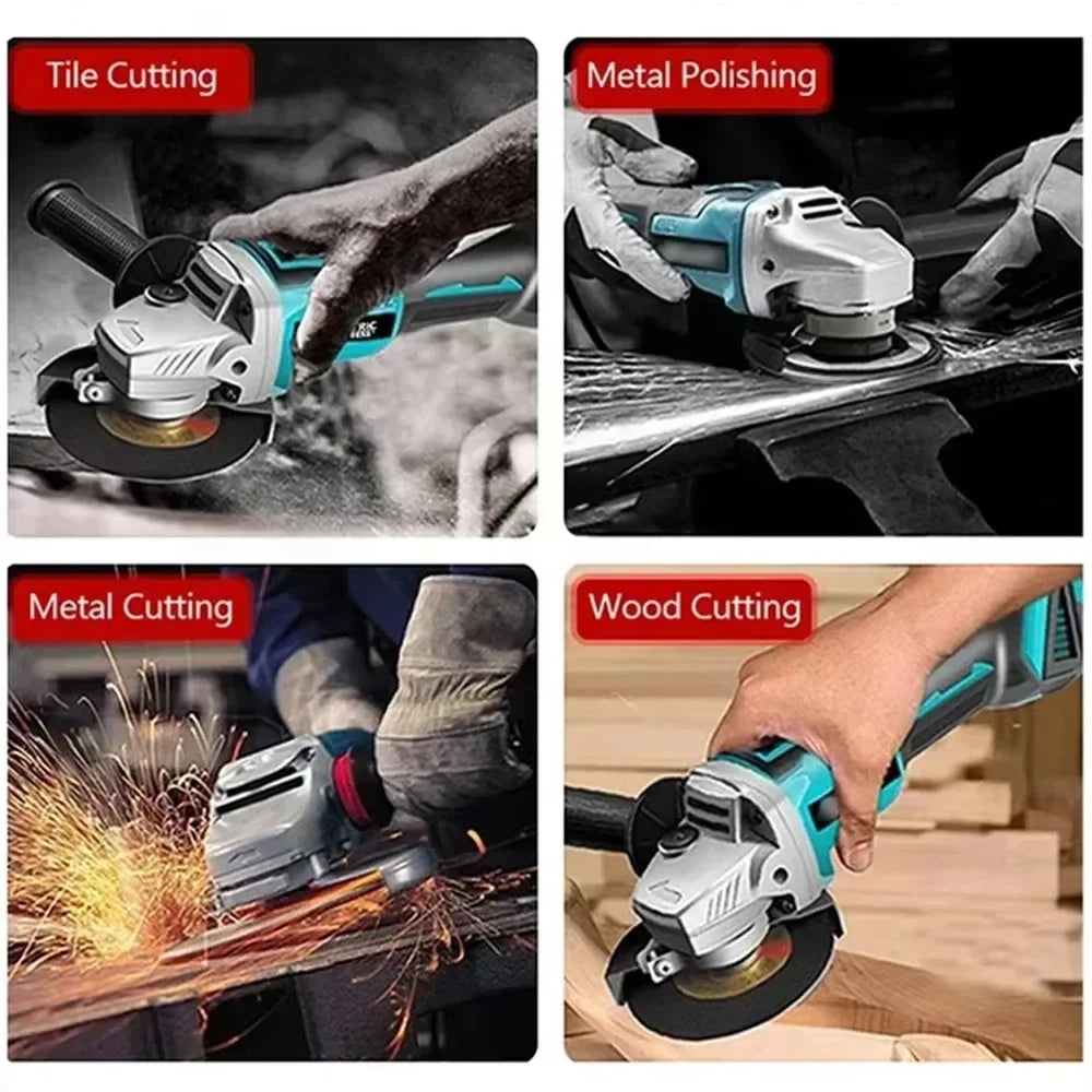 Makita DGA404 | 18V Brushless Angle Grinder | 100mm