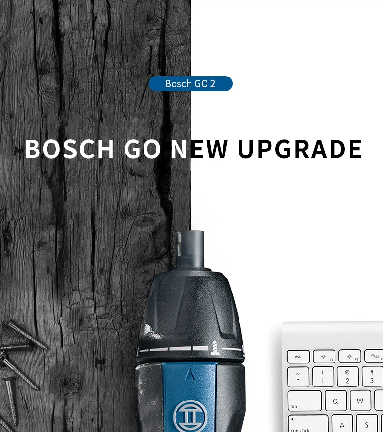 Bosch GO 2 | 3.6V Cordless Screwdriver | USB Charging