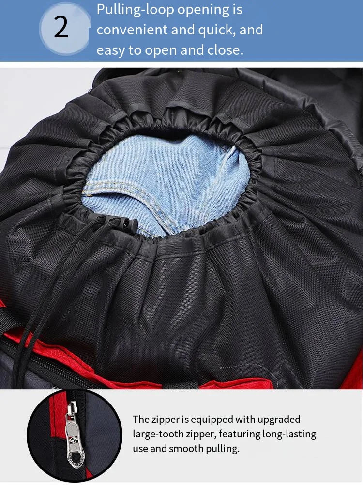 80L Nylon Hiking Backpack | Outdoor Travel / Mochila de montaña