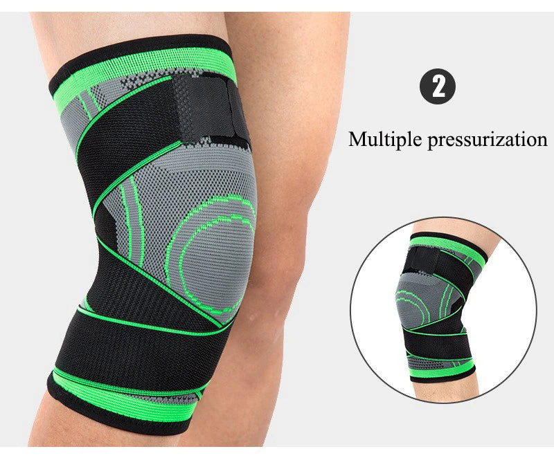 LINGPENG Knee Support Sleeve | Knit Sports Design | 1 Piece