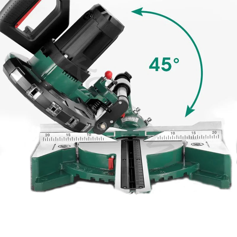 KOTUMY 8-Inch Sliding Miter Saw | Laser Guide | 1700W