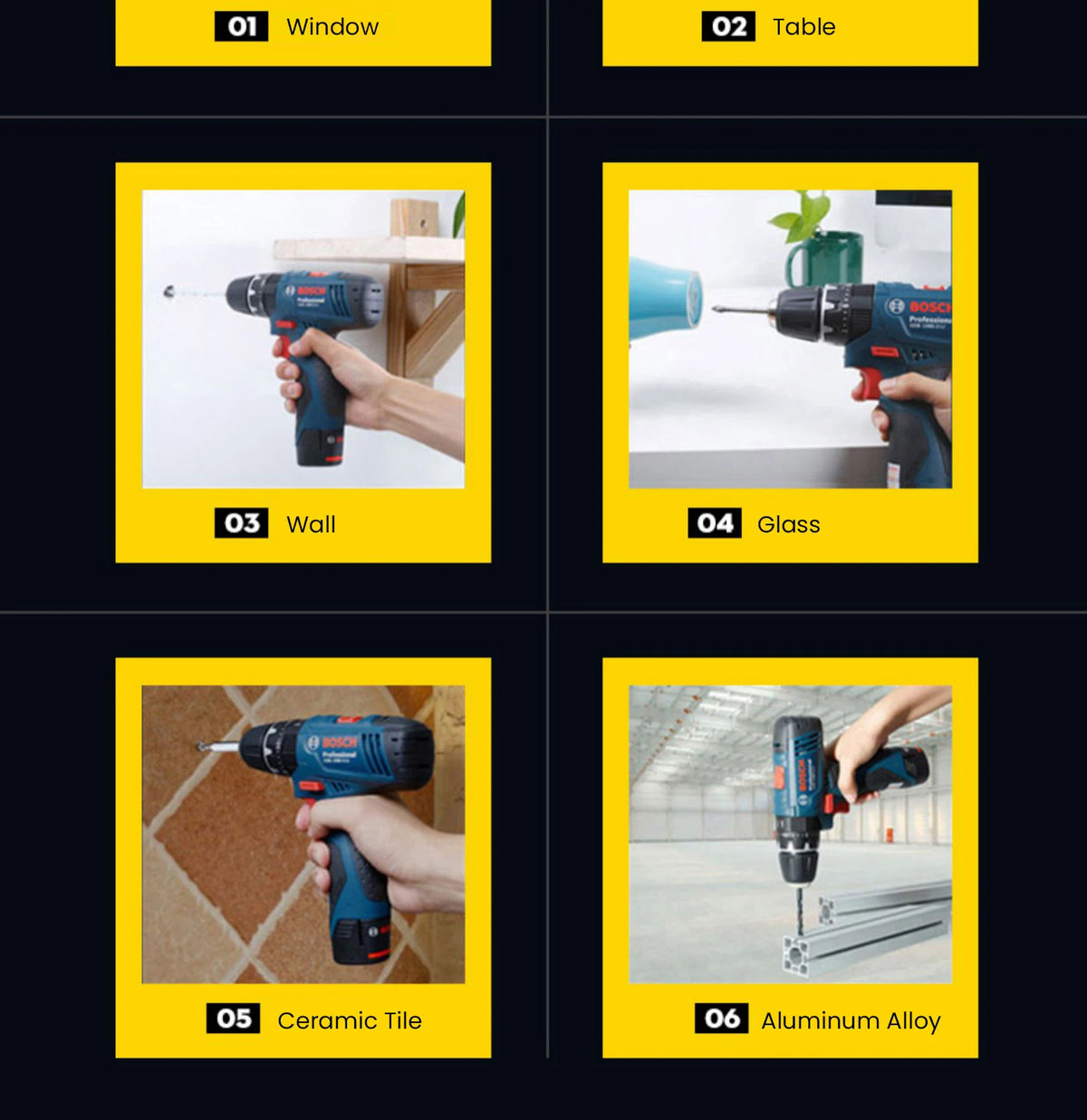 Bosch GSR 120-Li | Cordless Drill Driver | Battery Options