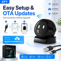 XFY X-01 AI Voice Robot for Car — Smart Assistant | Hands-Free Navigation, Music & Calls