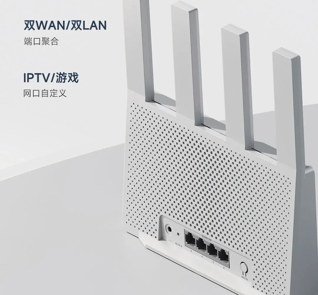 Xiaomi Router BE3600 WiFi 7 Mesh | MLO Doble Banda | 3600Mbps | Qualcomm 4-Core | VPN | Gaming | MiWiFi