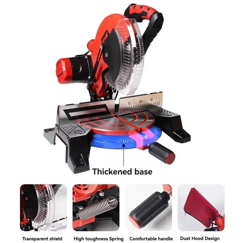 KOTUMY Multifunction Miter Saw | 1500–2200W | 45°