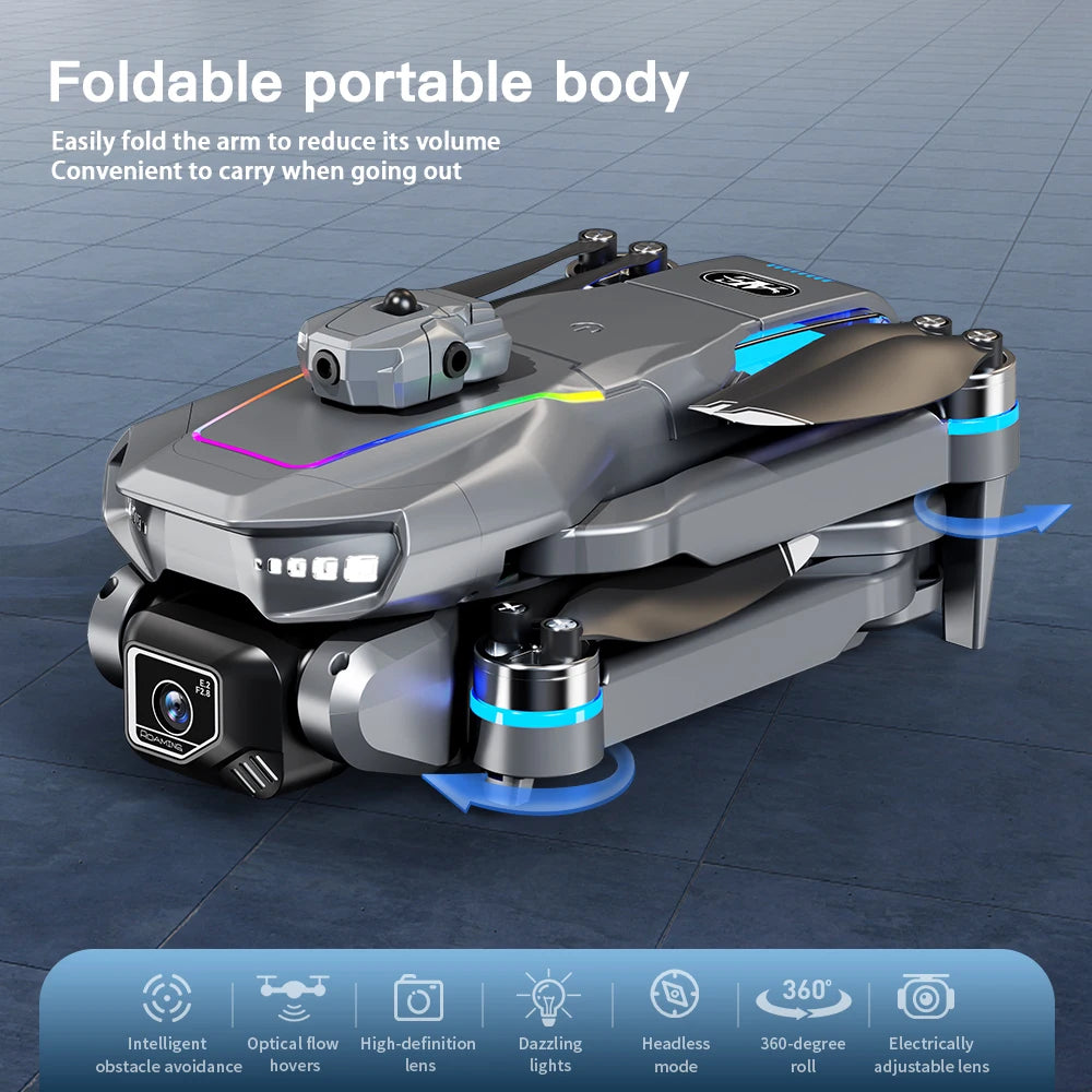 Dron Lenovo AE19 Cámara 8K HD Dual – GPS, Motor Brushless, WiFi FPV, Evasión Obstáculos, Plegable