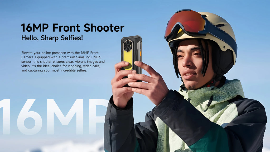 Ulefone RugKing 5 Pro | Rugged Phone 4G 20000mAh 64MP Android 16 | IP68 NFC 33W
