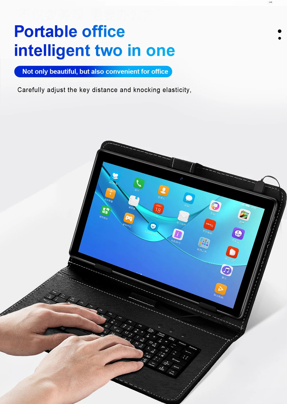 Tablet BDF S10 10.1" | Android 13 | 6GB RAM + 128GB | 4G LTE | Octa-Core | 5000mAh | IPS 1280x800