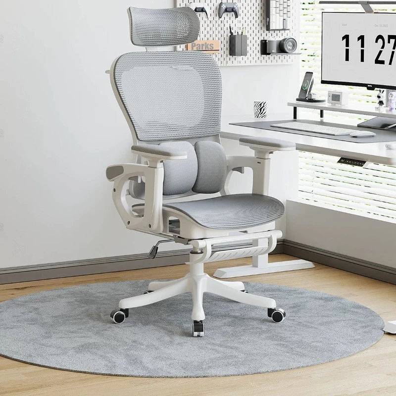 Ergonomic Mesh Office Chair | 6D Armrests | 135° Recline