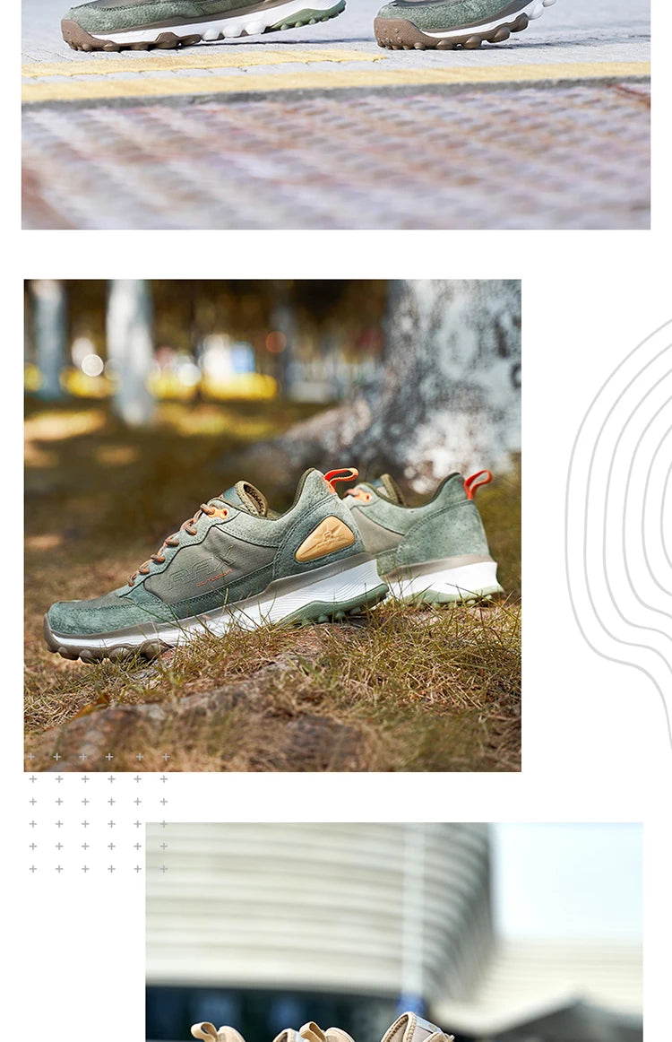 RAX Men's Hiking Shoes | EVA Insole & Rubber Sole | Outdoor Walking