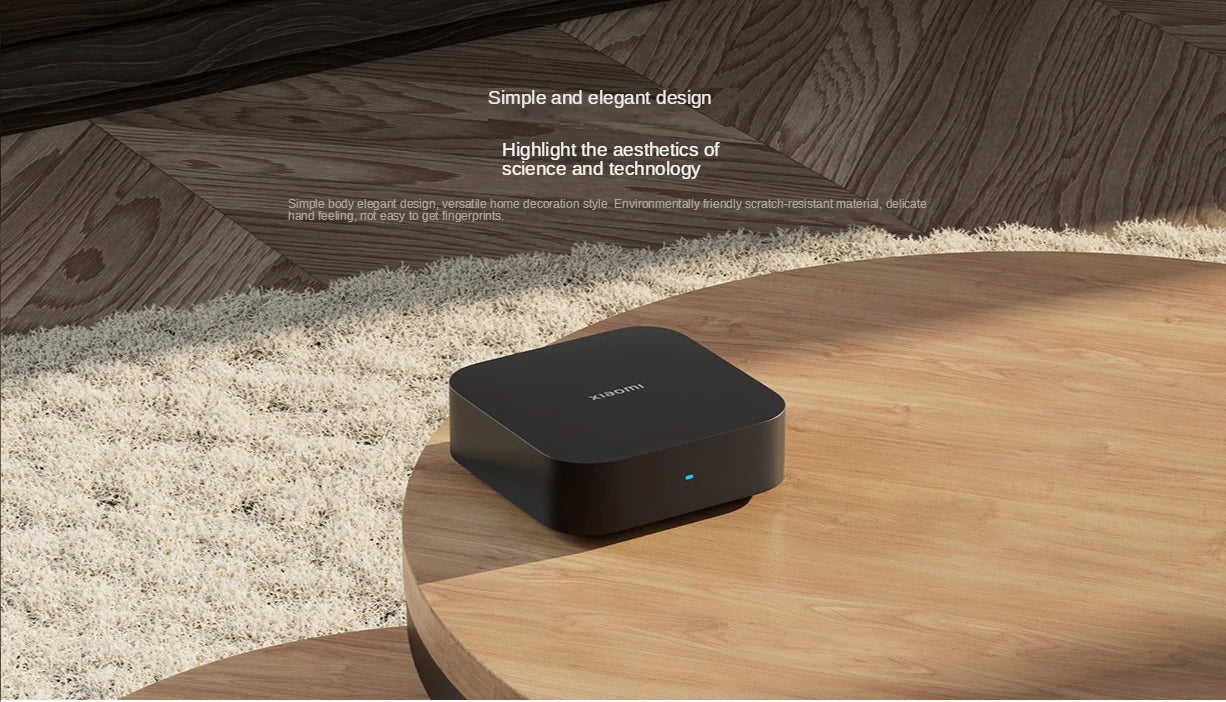 Xiaomi Mijia Smart Hub Gateway | WiFi 2.4G/5G + Bluetooth Mesh | Compatible con Mi Home