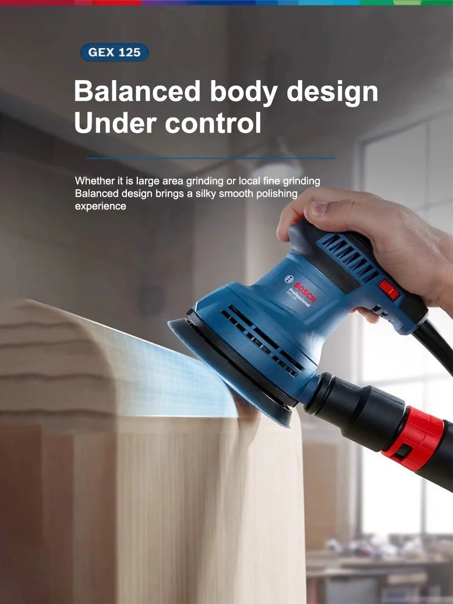 Bosch GEX125 | 280W Orbital Sander | Wood & Automotive