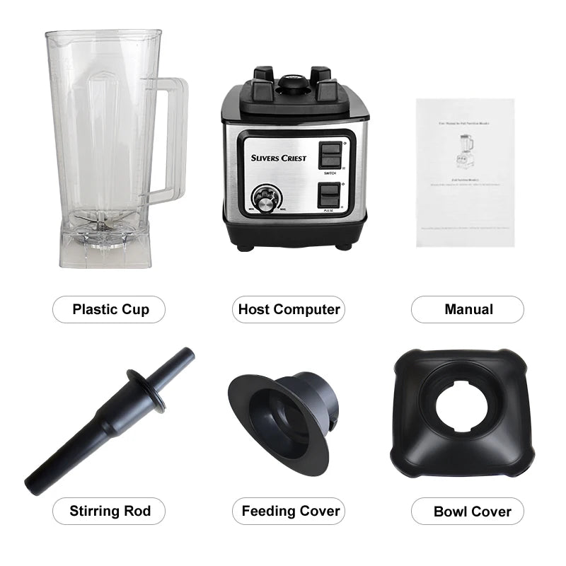 2-in-1 Blender and Grinder | Licuadora y Molinillo 2 en 1