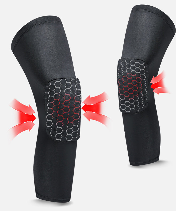 Basketball & Volleyball Knee Pads | Honeycomb Foam Compression Sleeve | Sport Kneepad | M-XXL