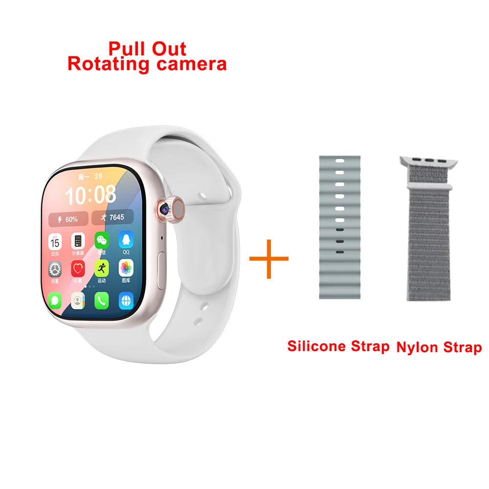 S10 Smartwatch Android 4G LTE | AMOLED 2.06" | Rotating Camera | SIM Card | GPS | WiFi | Men Women Kids | S10 Smartwatch Android 4G LTE | AMOLED 2.06" | Cámara Giratoria | Tarjeta SIM | GPS | WiFi | Hombre Mujer Niños