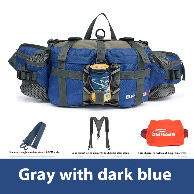 Outdoor Waist Pack | 5L Polyester Design | Hiking & Cycling
