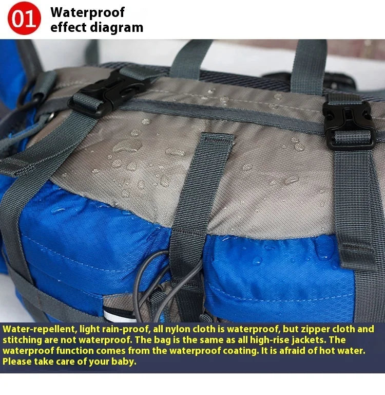 Outdoor Waist Pack | 5L Polyester Design | Hiking & Cycling